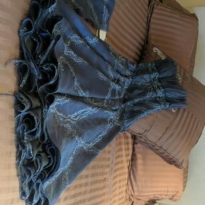 Formal gown worn to daughter's wedding